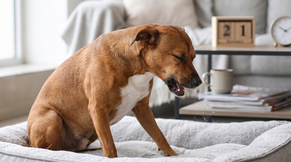 Dog with kennel cough and respiratory health care guide