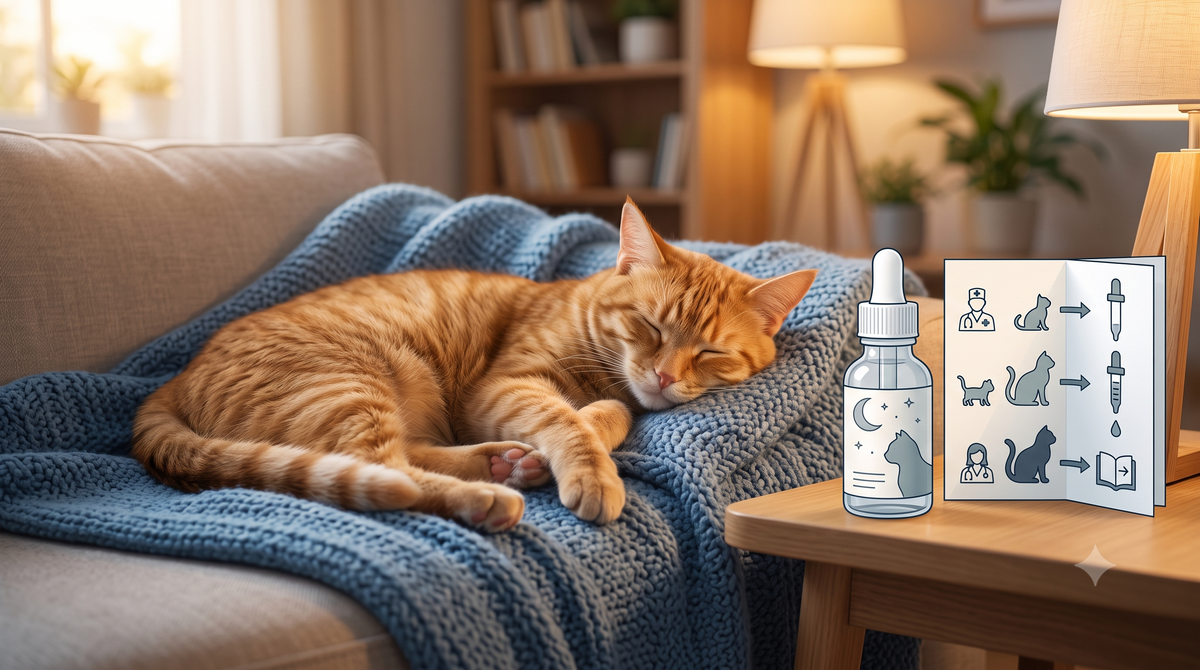 Melatonin for cats dosage and safety guide for pet parents