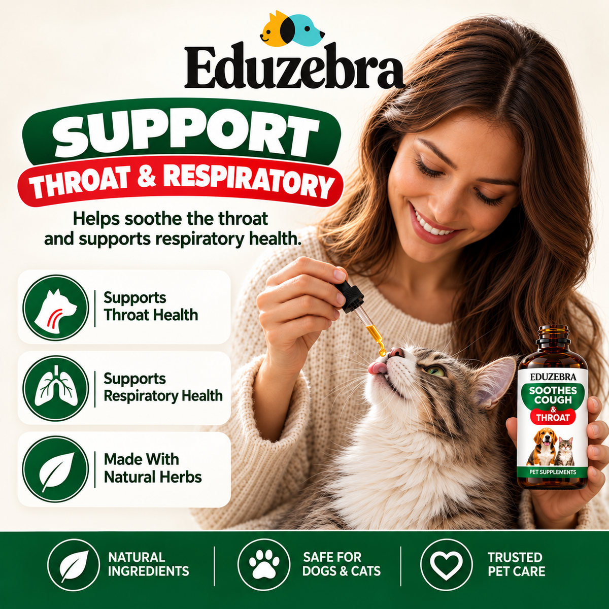 Kennel Cough Drops for Dogs & Cats